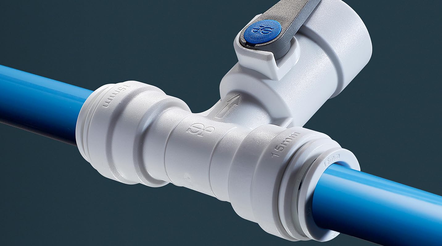 John Guest - Tubo de LLDPE de 12 mm, color azul, de 20 metros de longitud | Tubo de polietileno flexible para sistemas de agua, perfecto para autocaravana, caravana y camping