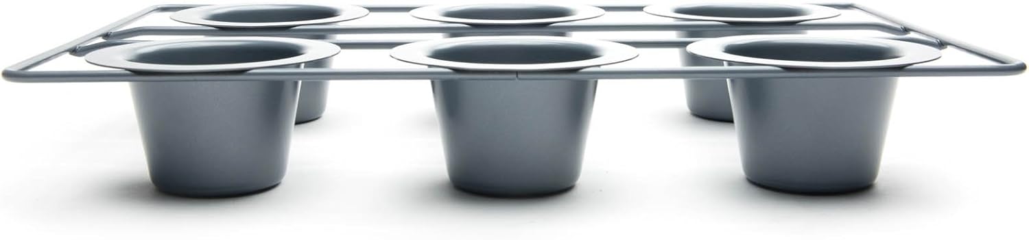 Fox Run Non-Stick Popover Pan, 6 Cup Yorkshire Pudding Pan, Grey - Image 11