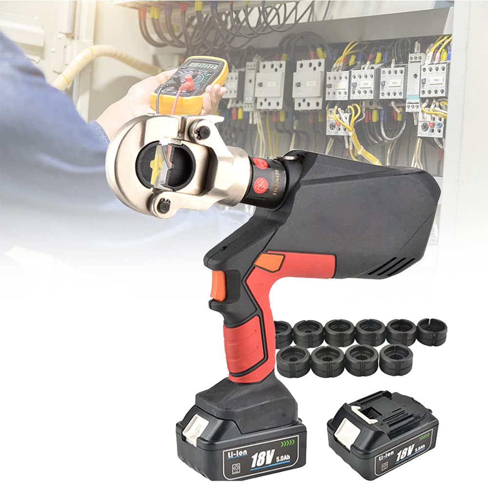 Buy HIETTR 6ton Upgraded Electric Hydraulic Wire Crimper, Crimp Range