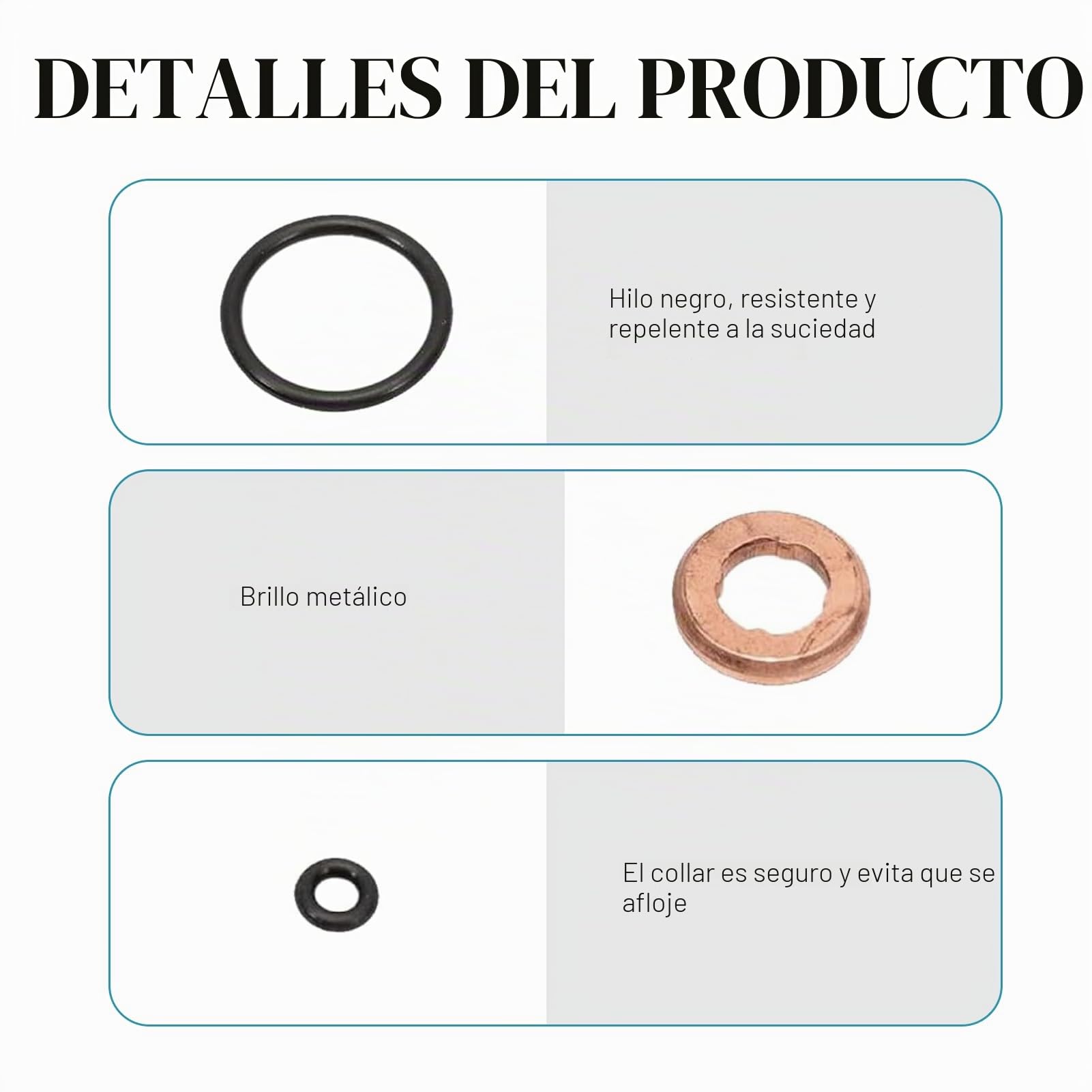 Juntas De Inyector De Bomba 2.7tdi 3.0tdi A4 A5 A6 Q5 Touaregg | junta de inyector 2.7 tdi 3.0 tdi para A1 8X, A3 8P, A4 B7/B8, A6 4F/4G/C7, Q3 8U