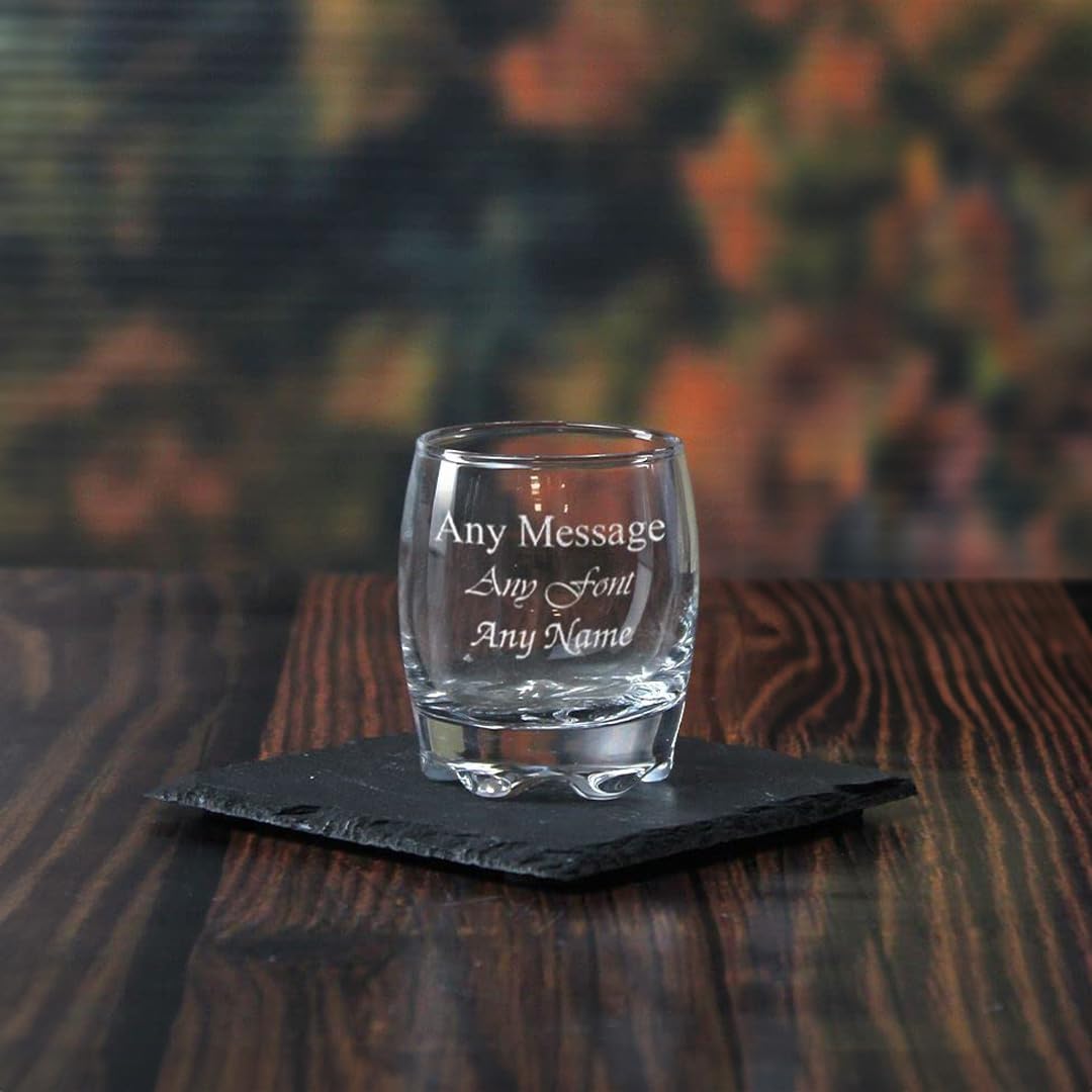 Verre à shot Adora gravé personnalisable 80 ml avec coffret cadeau