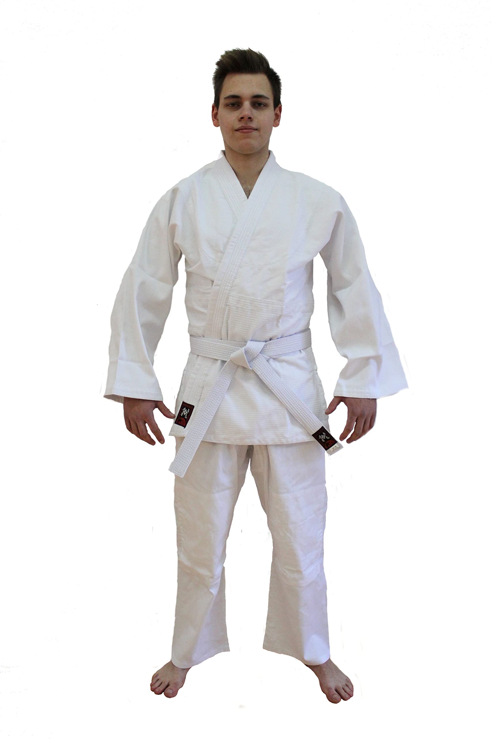 Aikidoanzug Schnürbund Traditional weiß