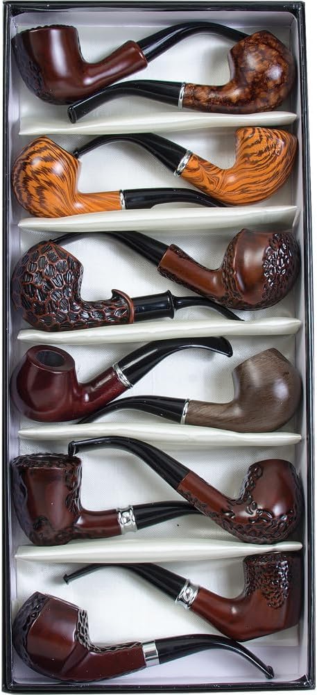 12ct. Fujima Mix Wooden Look Pipe (1)