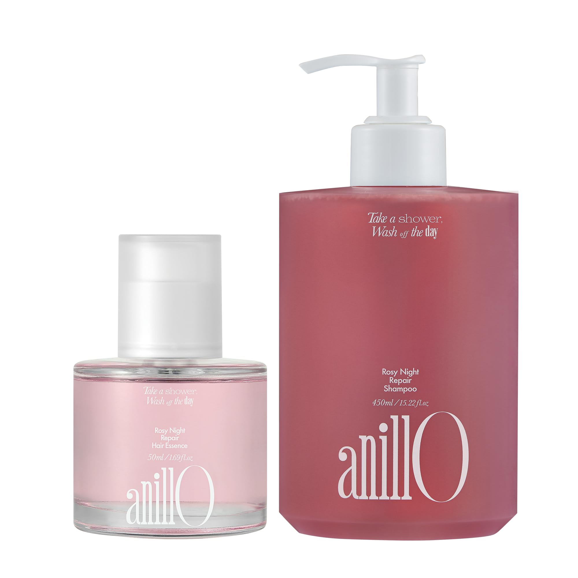 新品未使用　anillo Rosy Night Repair 3点セット Amazon.com: ANILLO Rosy Night Repair Essence Set - Shampoo and