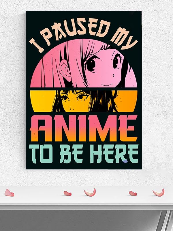 Postermanya (pster186) Paused My Motto Manga Anime Poster - Afiş - Dekoratif Duvar Posteri 60 x 90