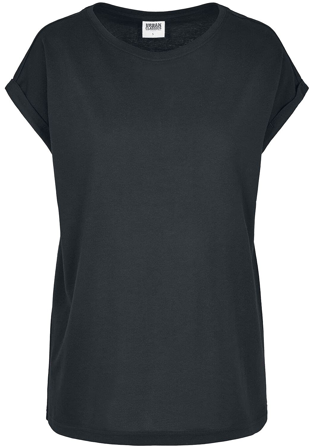Urban ClassicsWomen's Ladies Organic Extended Shoulder Tee T-Shirt