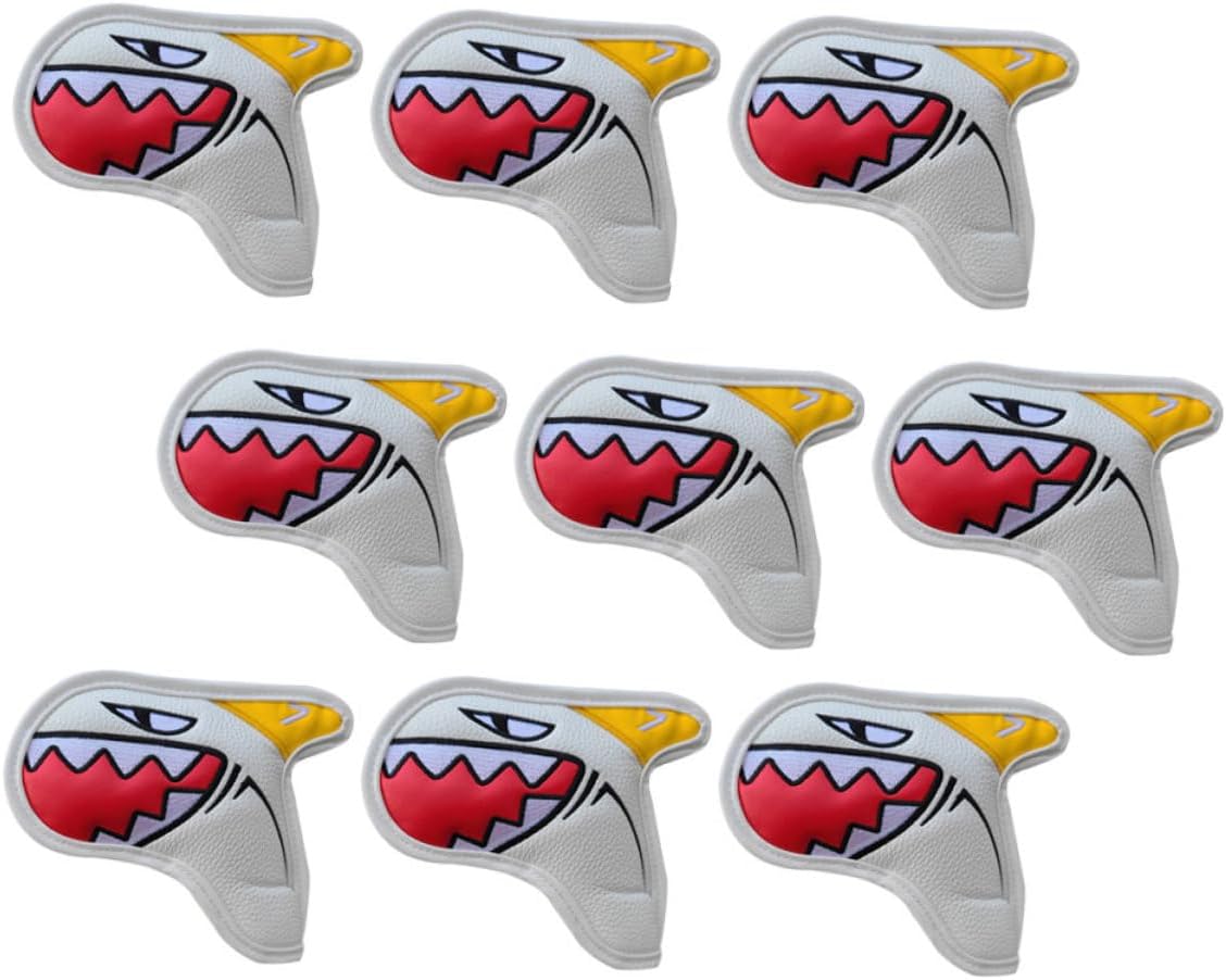 9pcs Fine Workmanship Golf Club Covers Driver Head Cover Iron Putter Golf Club Accessories