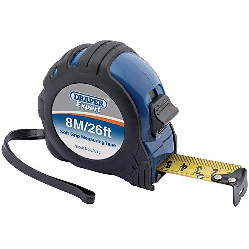 Draper Expert Professional Measuring Tape Imperial & Metric 26ft / 8m 25mm