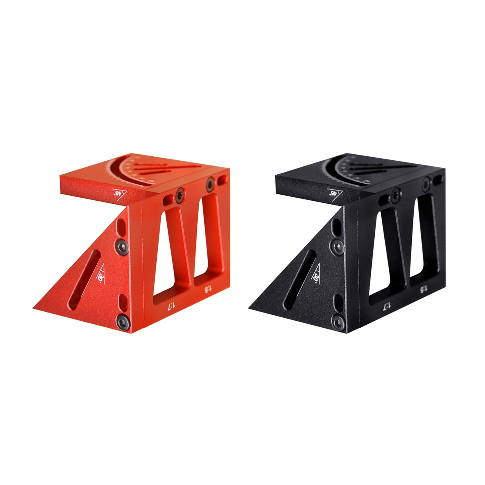Strumento di misura per la lavorazione del legno Scriber Architetto Circolare Centerline Drafting Lega di Alluminio Strumento di Misura Compatibile Per Falegname Circolare Centerline Disegno Strumento