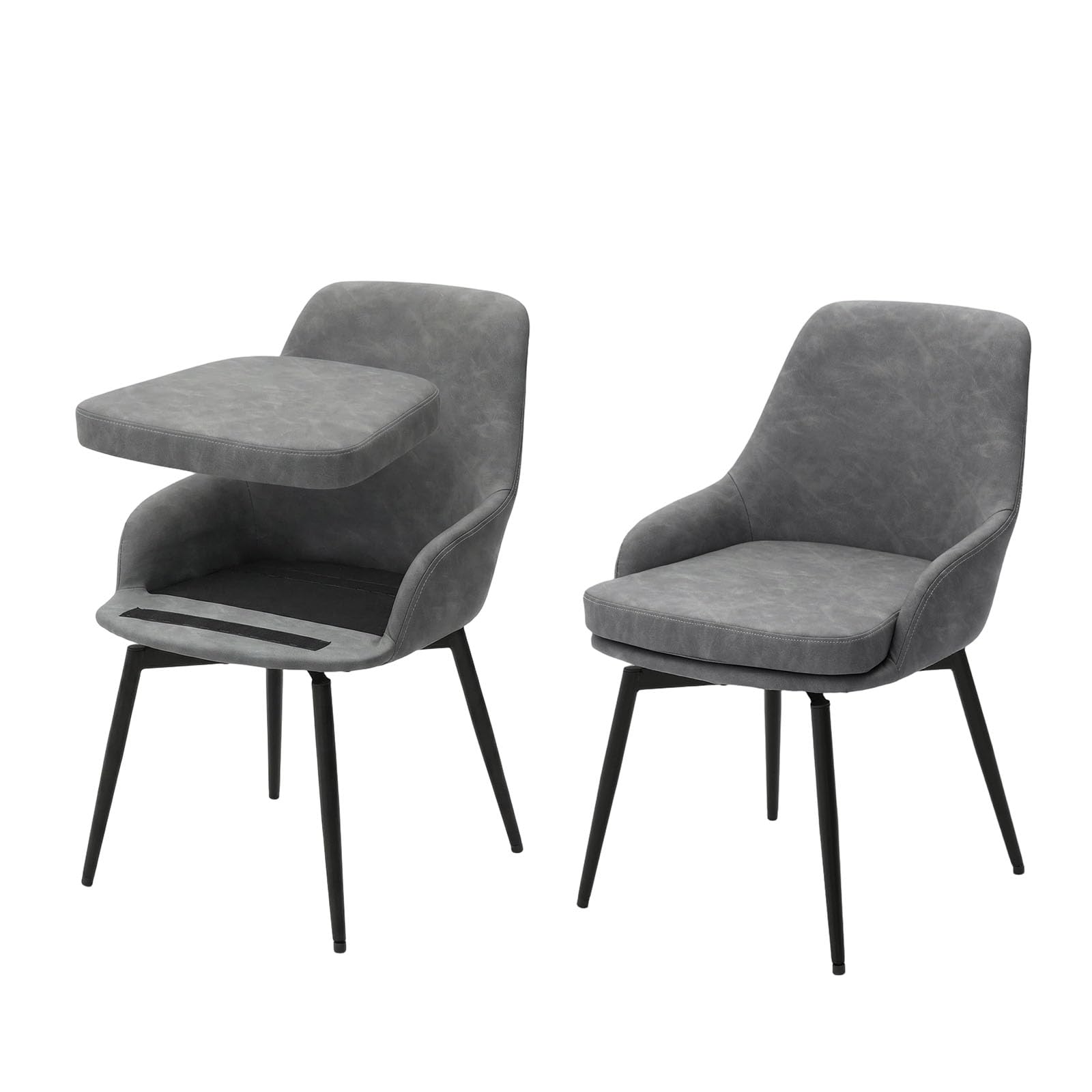 Amazon｜HomeMiYN ダイニングチェア 2脚セット 回転 dining chair 回転