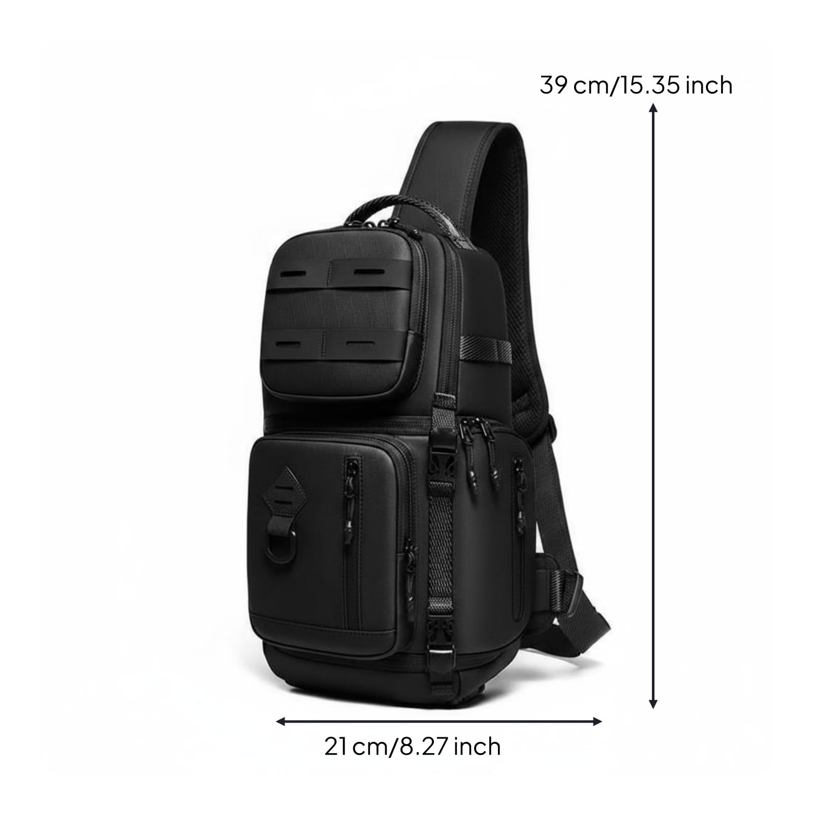 predolo Bolsa Táctica Cámara Ligero Bolso Bandolera Cámara Compartimentos Equipo de Fotografía para Viaje