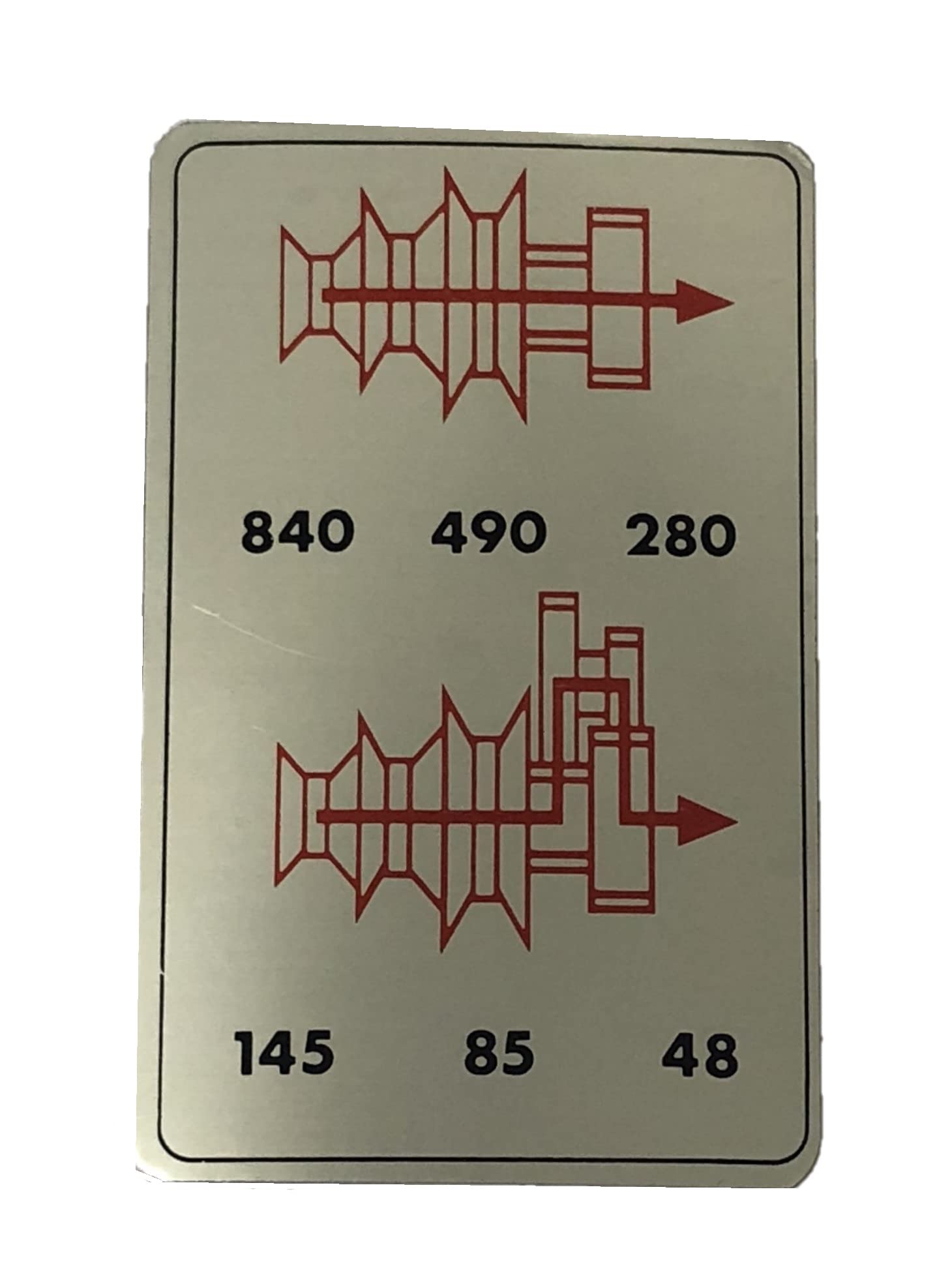 Myford Ml10 232 Ml10 Speed Plate A7630