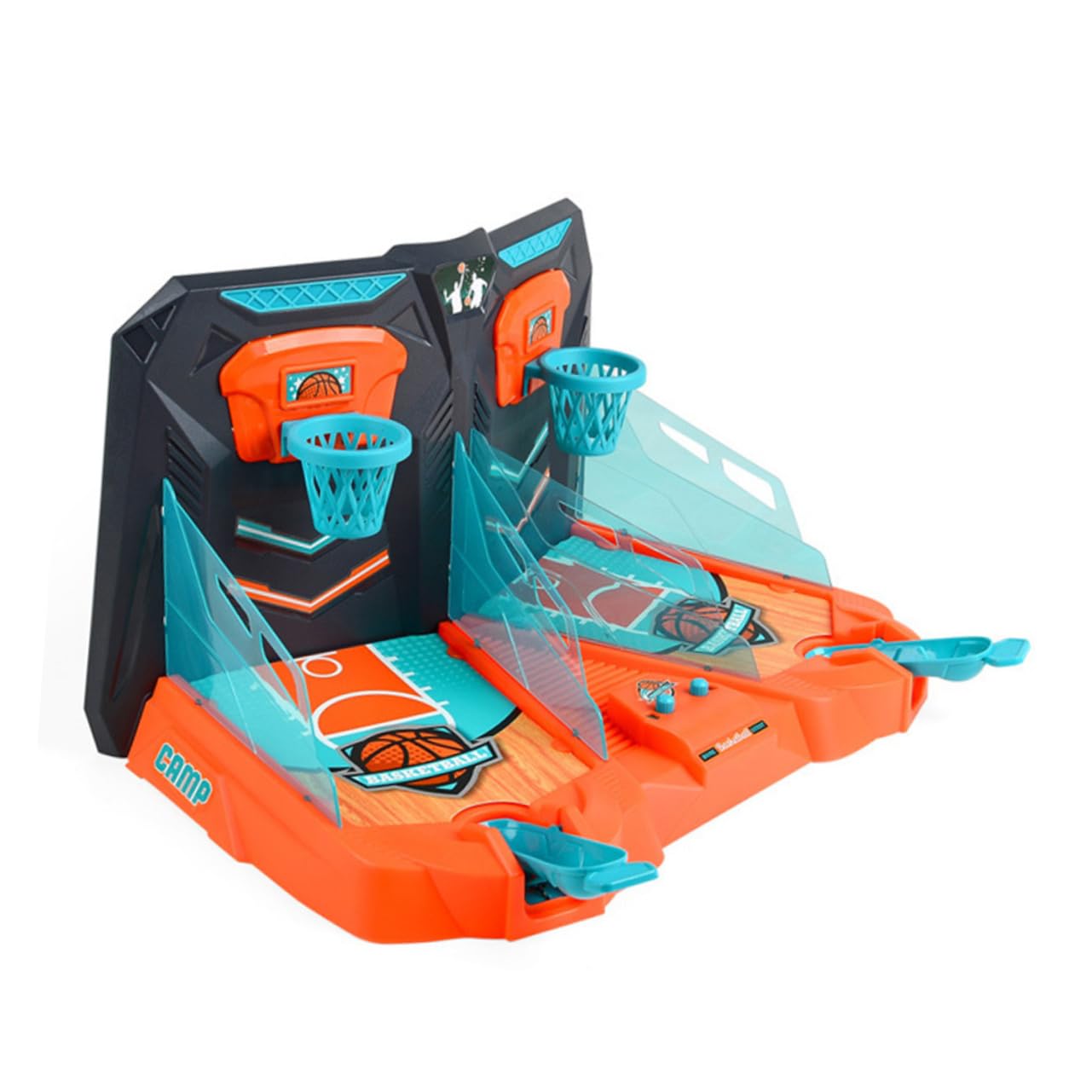 SUPVOX Educational Basketball Toy Boys and Girls Machine Portable Mini Hoop Improves Hand-Eye Coordination