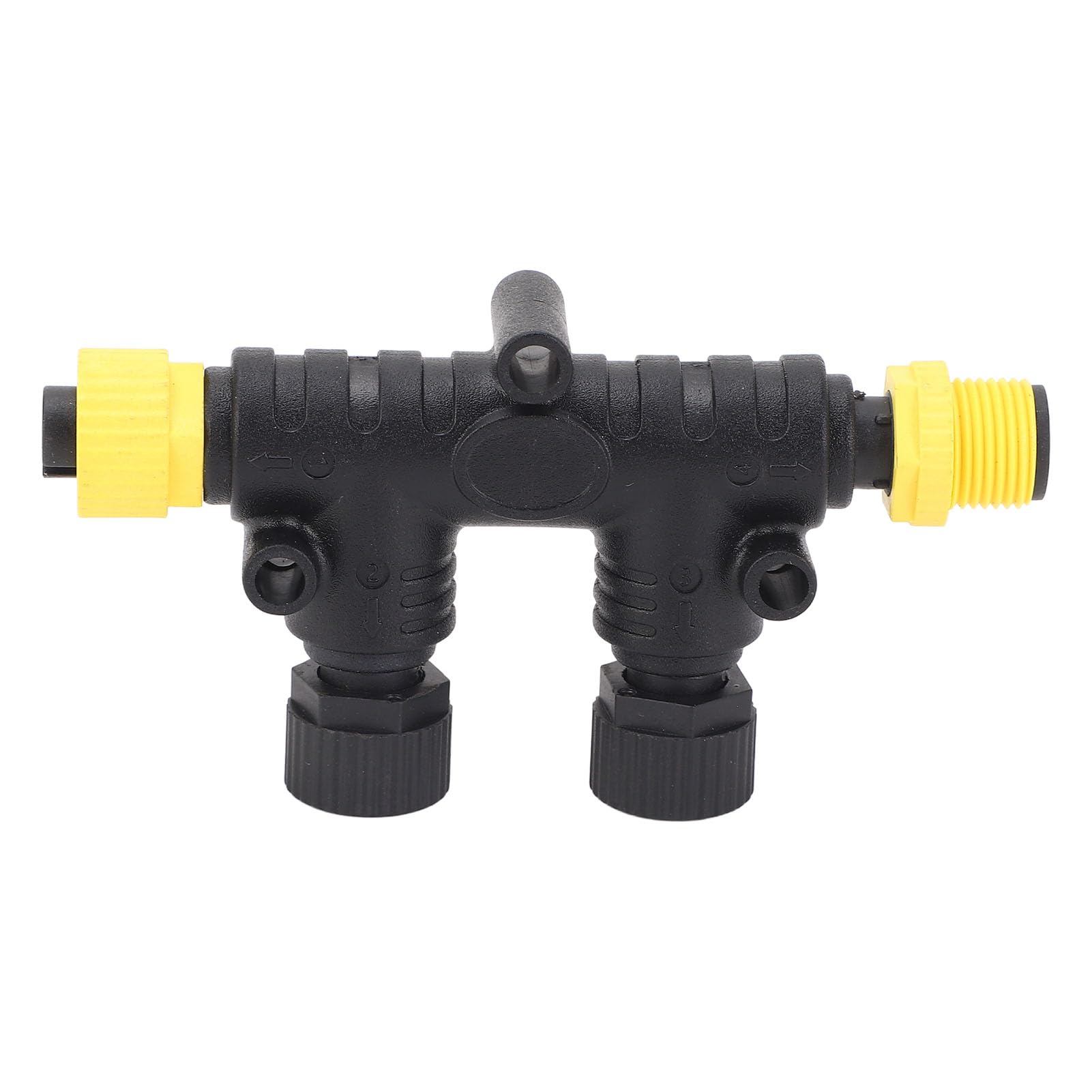Per Connettore a T a 2 Porte NMEA 2000, Connettore a T Per Reti Lowrance Simrad B& Navico, Connettore a T Per Cavo di Derivazione Backbone Impermeabile IP67 a 5 Pin