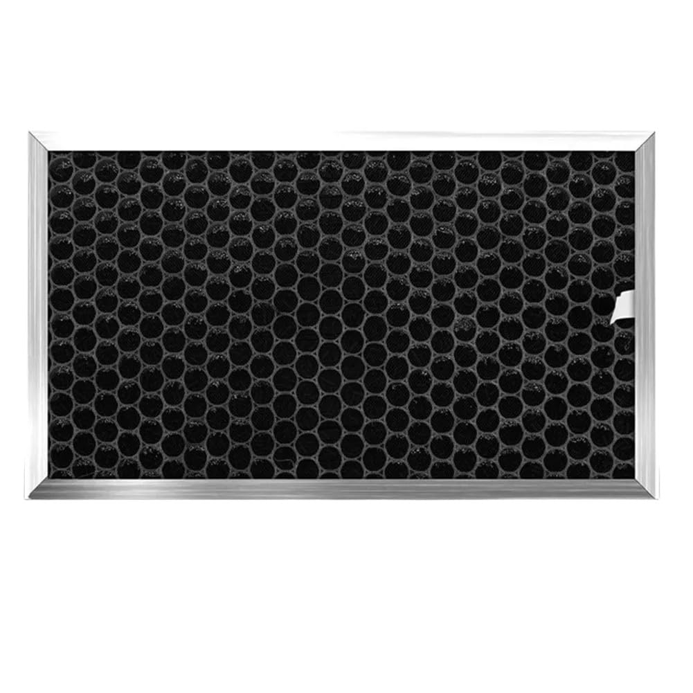Rechteckiger Luftfilter mit HEPA und Aktivkohle zur Rauchstaubentfernung, mehrschichtiger Luftauslasssiebfilter für den Heimbürogebrauch, S 305 x 185 mm