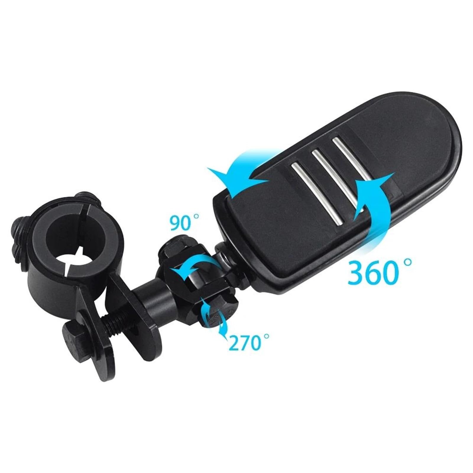 Accesorios para clavijas Reposapiés Abrazadera Pedal Motocicletas Para Harley, Para Honda, Street Glide, Para Road King, Para Electra, Para Davidson, Dyna, Estriberas De Carretera 1" Y 1-1/4"