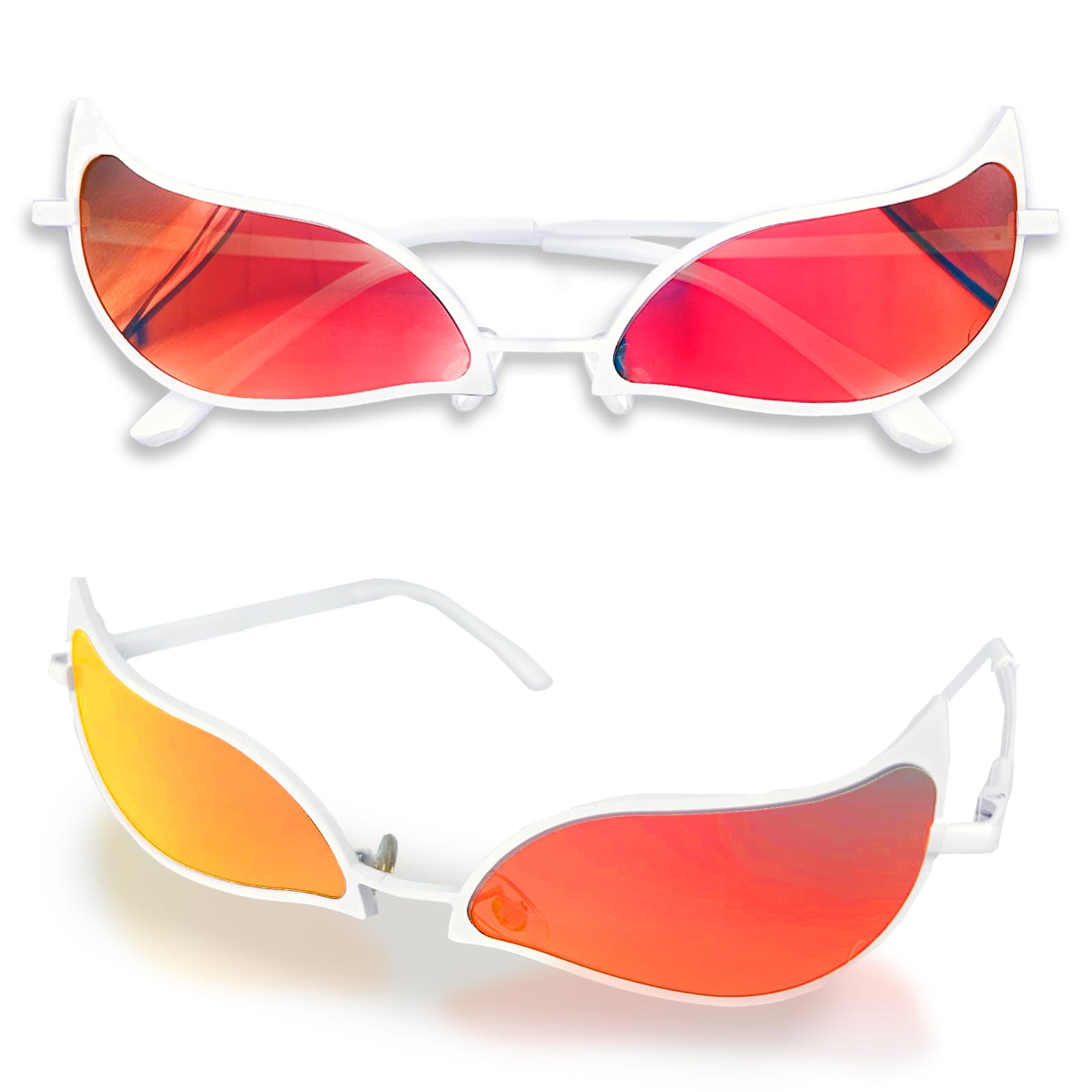 Occhiali Doflamingo Piece, Doflamingo Glasses, Anime Cosplay Occhiali da Sole, Occhiali Veloci, Piece Gadget, per Party Festival Performance Halloween, Unisex