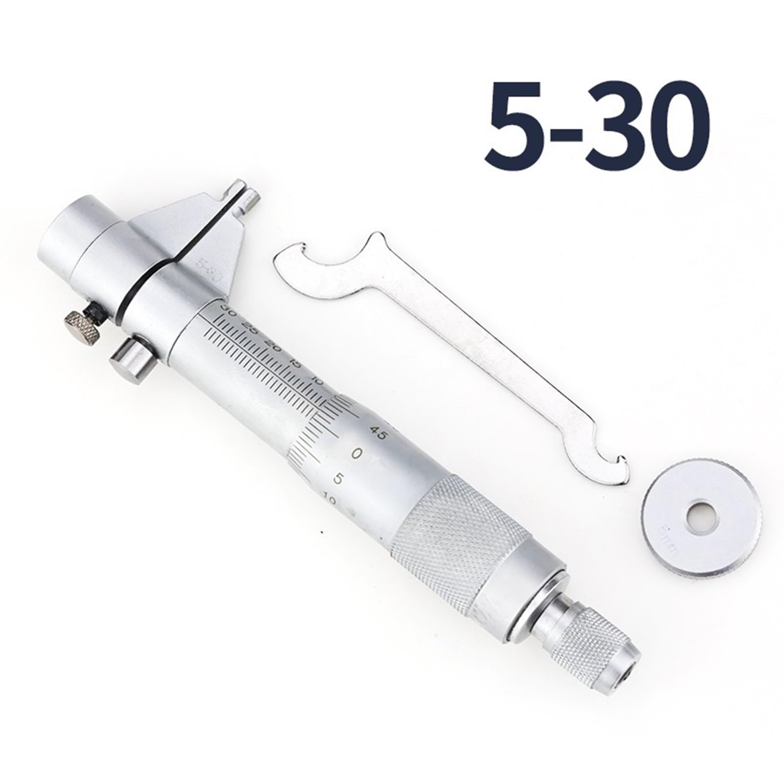 MicróMetro Digital Micrómetro interior, herramienta de medición de diámetro interno, calibre de carburo de tornillo, herramientas de calibre de calibre de diámetro interno métrico de alta precisión Me
