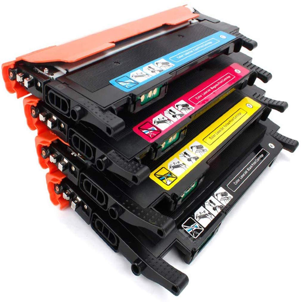 Kompatybilny z zamiennikiem do HP 118A W2080A W2081A W2082A W2083A wkłady z tonerem do Laser MFP 179Fnw 150A 150W Mfp178nw(bez chipa), zestaw 4 szt.