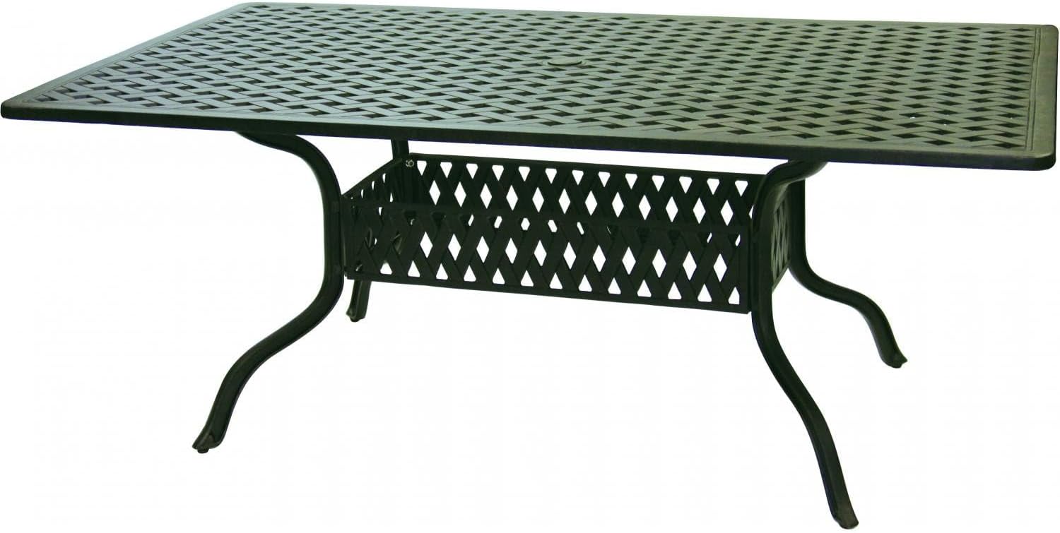 Darlee Series 30 Patio Dining Table in Antique Bronze