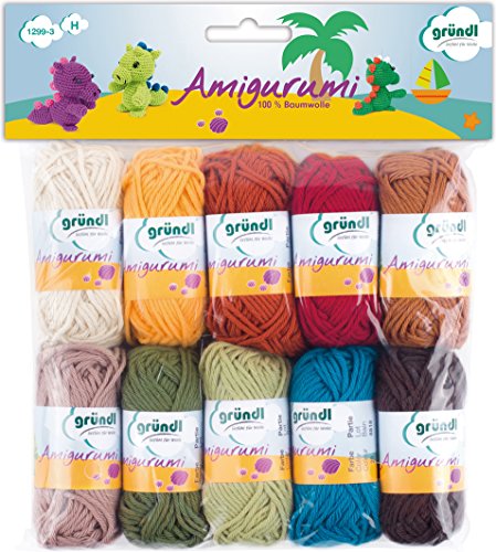Gründl Amigurumi-Set III Lana, Cotone