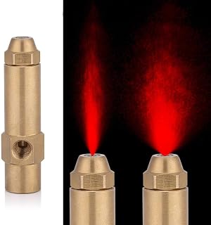 Fuel Burner Nozzle, Solid Brass Construction Waste Fuel Burner Nozzle(2.0 Hole)