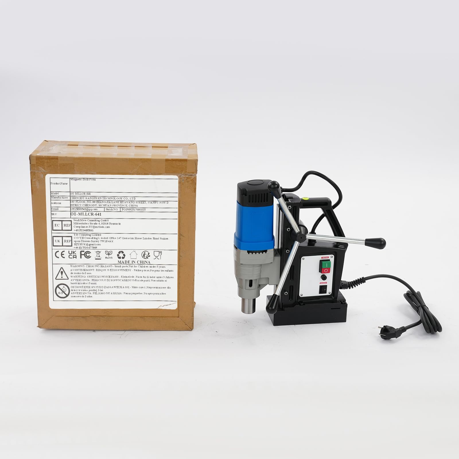 1700W Magnetbohrmaschine Profi Magnetbohreinheit MT3 Spindel 3-28mm | 14kN Magnetkraft | Für Stahlplatten & Metallbau | Industrietauglich