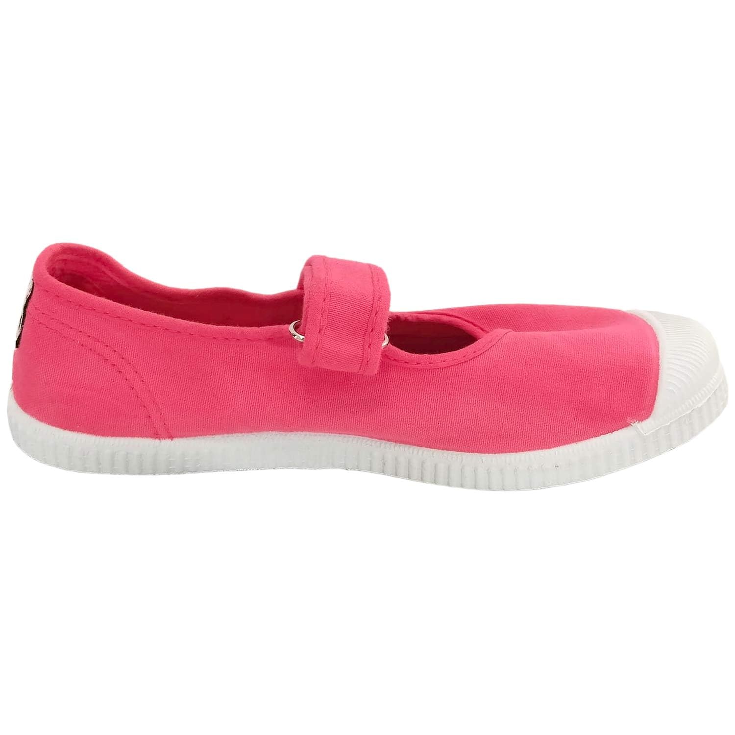 Natural World Mary Jane W76997 - Ballerina da bambina in cotone