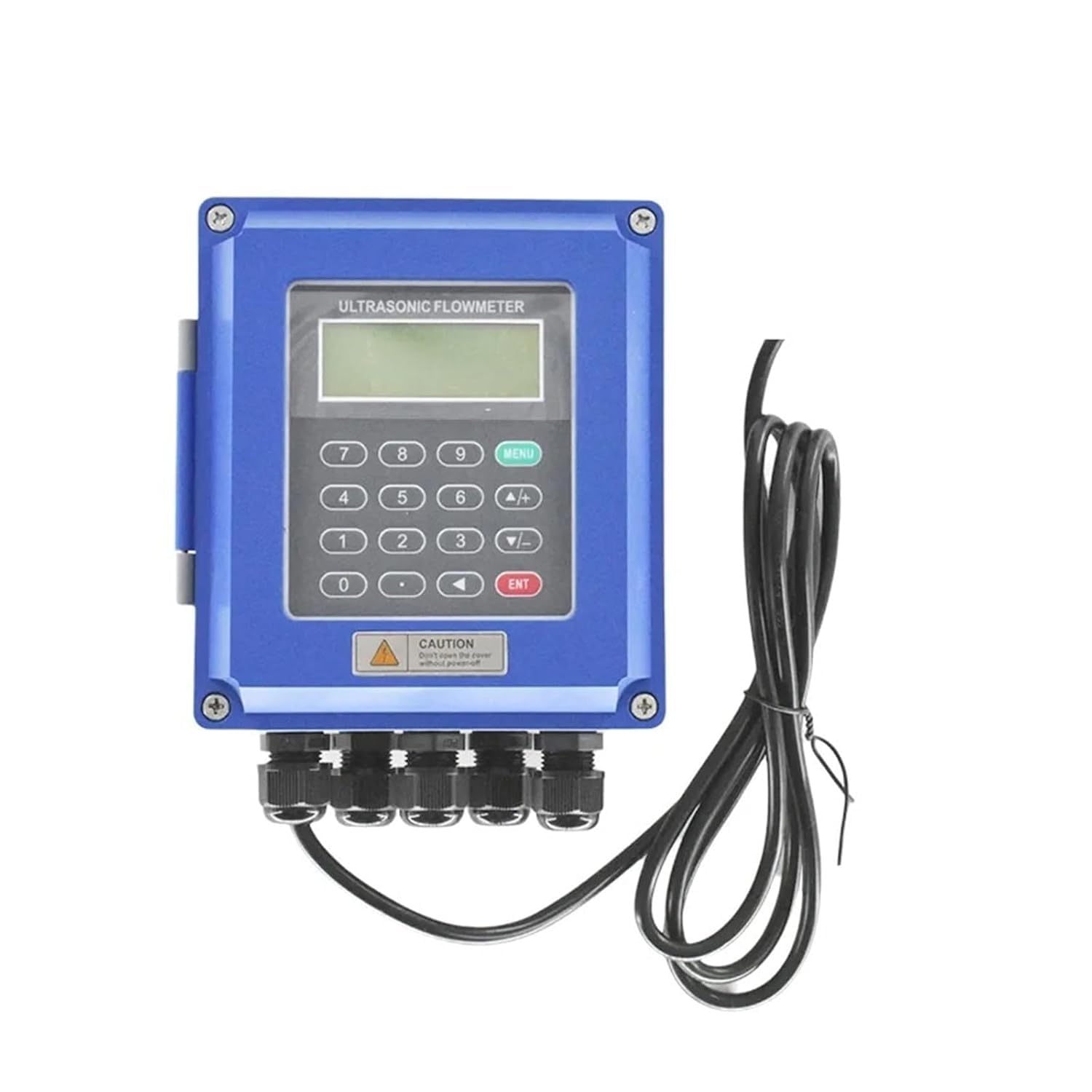 Medidor De Flujo Ultrasónico De Pared Tuf-2000b Medidor De Flujo Ultrasónico De Agua Modular Tuf-2000m Transductor De Flujo De Líquido Digital Dn15-700 Error Bajo, Blue, TUF-2000B TS-2