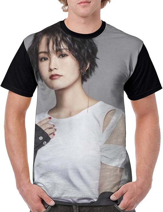 Amazon Co Jp メンズ 半袖 夏服 山本彩やまもと さやか 8 薄手 Tシャツ 吸水速乾 3dプリント おしゃれ シンプル 上質 Tシャツ 人気 軽い ファッション 柔らかい おおきいサイズ 快適 ファッション