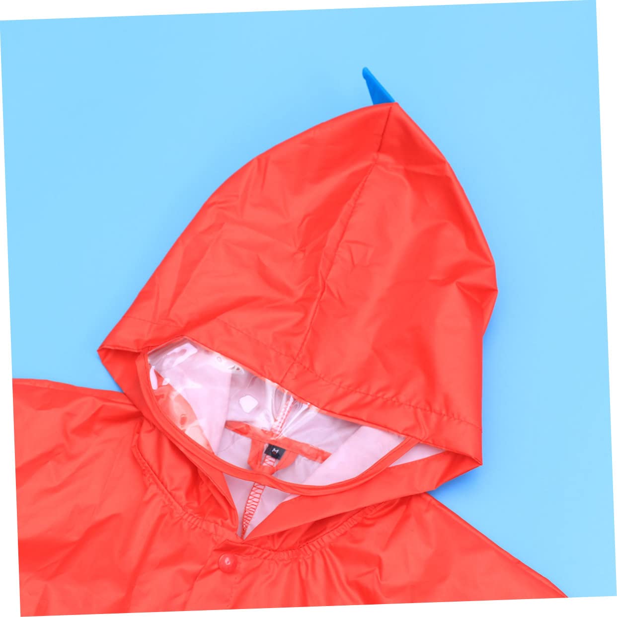 GALPADA 2piezas Chubasquero Infantil Con Capucha Forma De y Ligero Para Niño Niña y Niñas s Rojo Para Actividades Al Aire Como Camping y Parques Temáticos