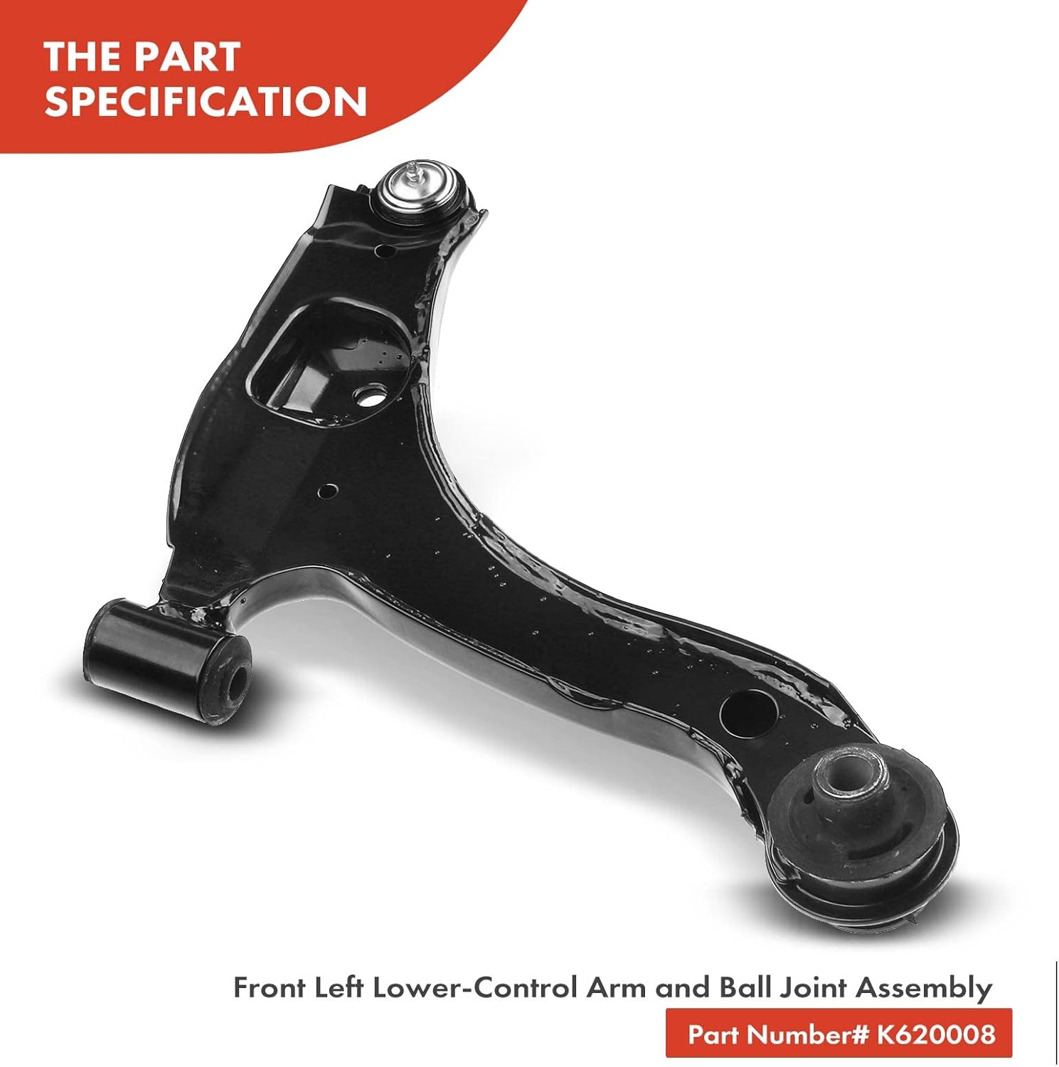 A-Premium Set of 4, Front Lower Control Arm, Outer Tie Rod End, Compatible with Chrysler Neon 2000-2002, Dodge Neon 2000-2005, SX 2.0 2003-2005, Plymouth Neon 2000-2001
