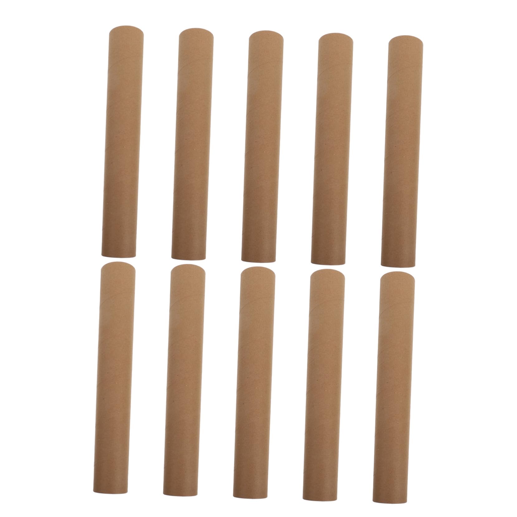 10 Stück Poster Trageröhren Pappröhren Versandröhren Aus Kraftpapier Mit Kappe Portoröhren Angelruten Versandröhre Posterröhre Mailerröhre Versandröhren Runde Röhre