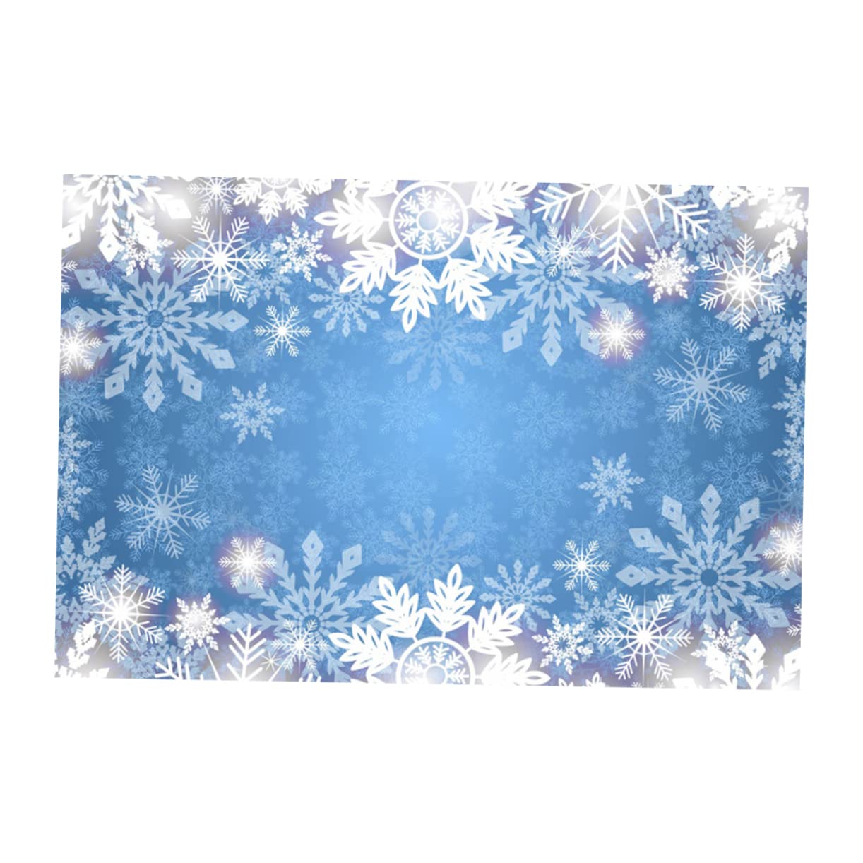 VILLCASE 1 Pz. Panno Fotografico Di Natale Sfondo Fotografico Per L'inverno Panno Per Sfondo Fotografico Sfondo Fiocco Di Neve
