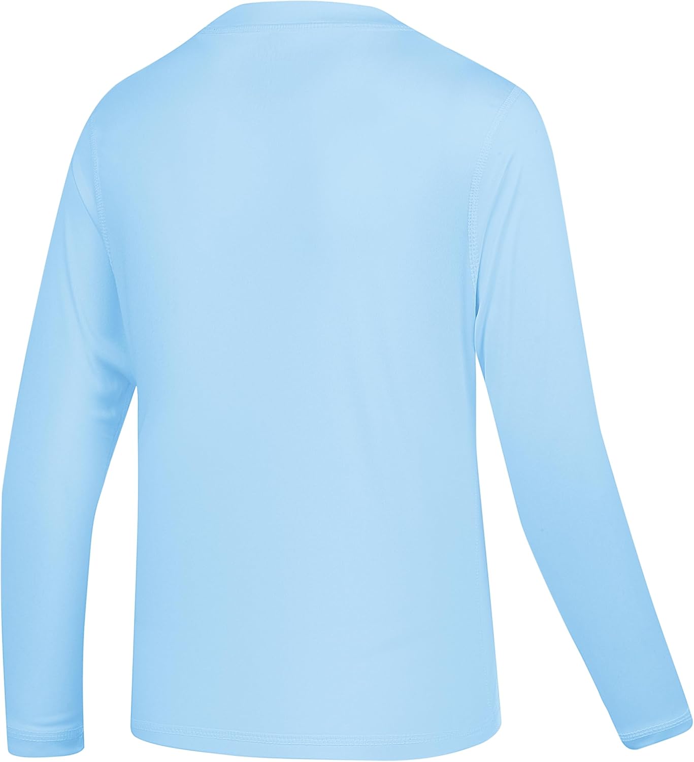 5T to Youth UPF 50+ Long Sleeve Rash Guard - Boys and Girls UV Protection Moisture Wicking Athletic T-Shirt - Image 4