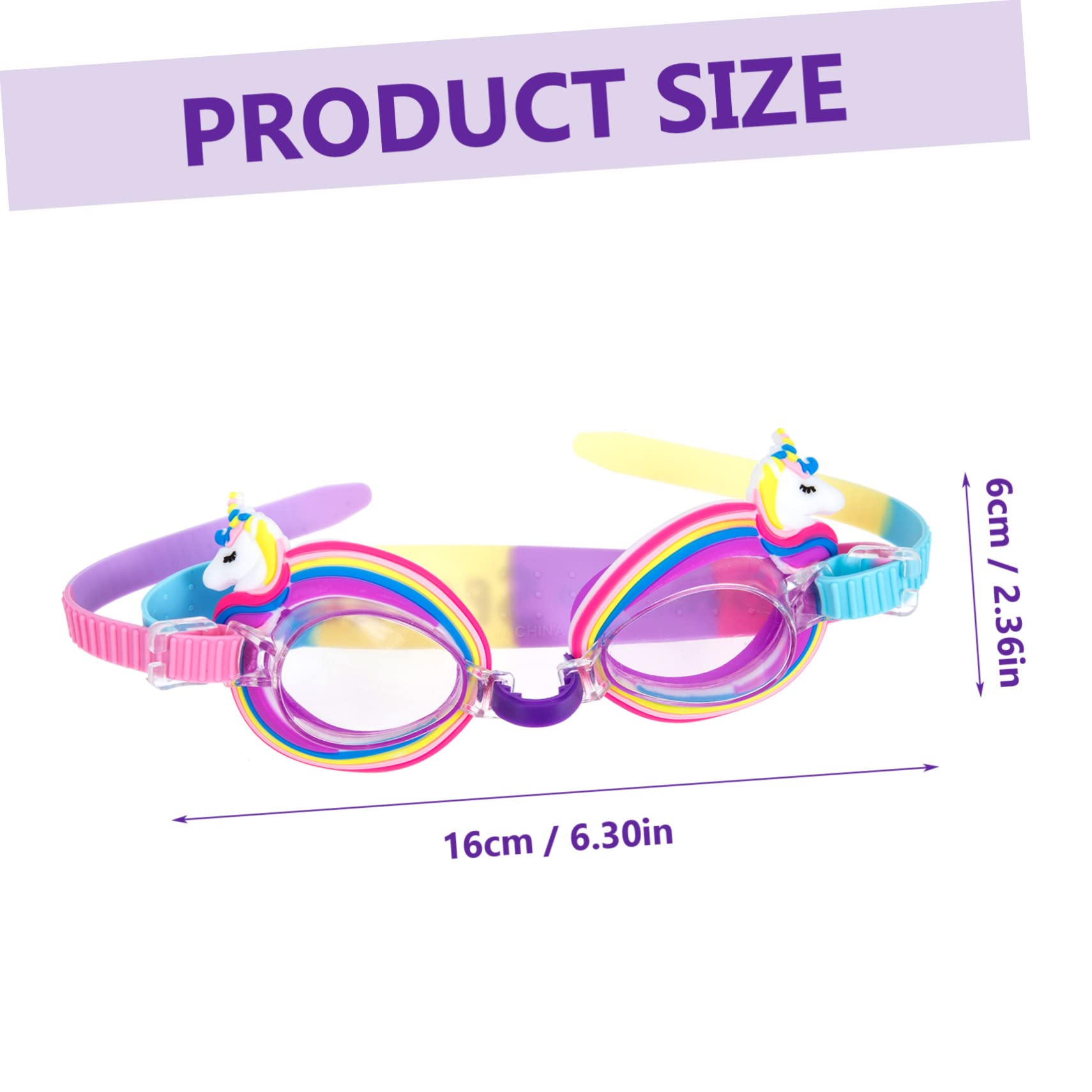 YARNOW 5 Pezzi Occhialini Da Nuoto Per Bambini Occhialini Da Nuoto Per Bambini Occhialini Per Bambini Di Età Compresa Tra 2 E 4 Anni Occhiali Da Bambino Occhiali Impermeabili Lenti In
