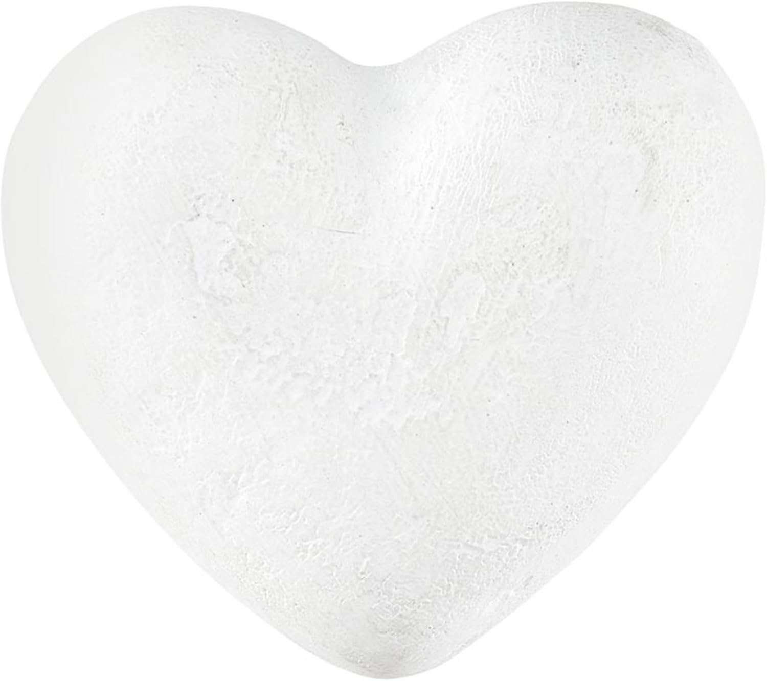 Santa Barbara Design Studio Pure Design Paper Mache Heart Decorations for Home, 2.75" x 2.75", Natural