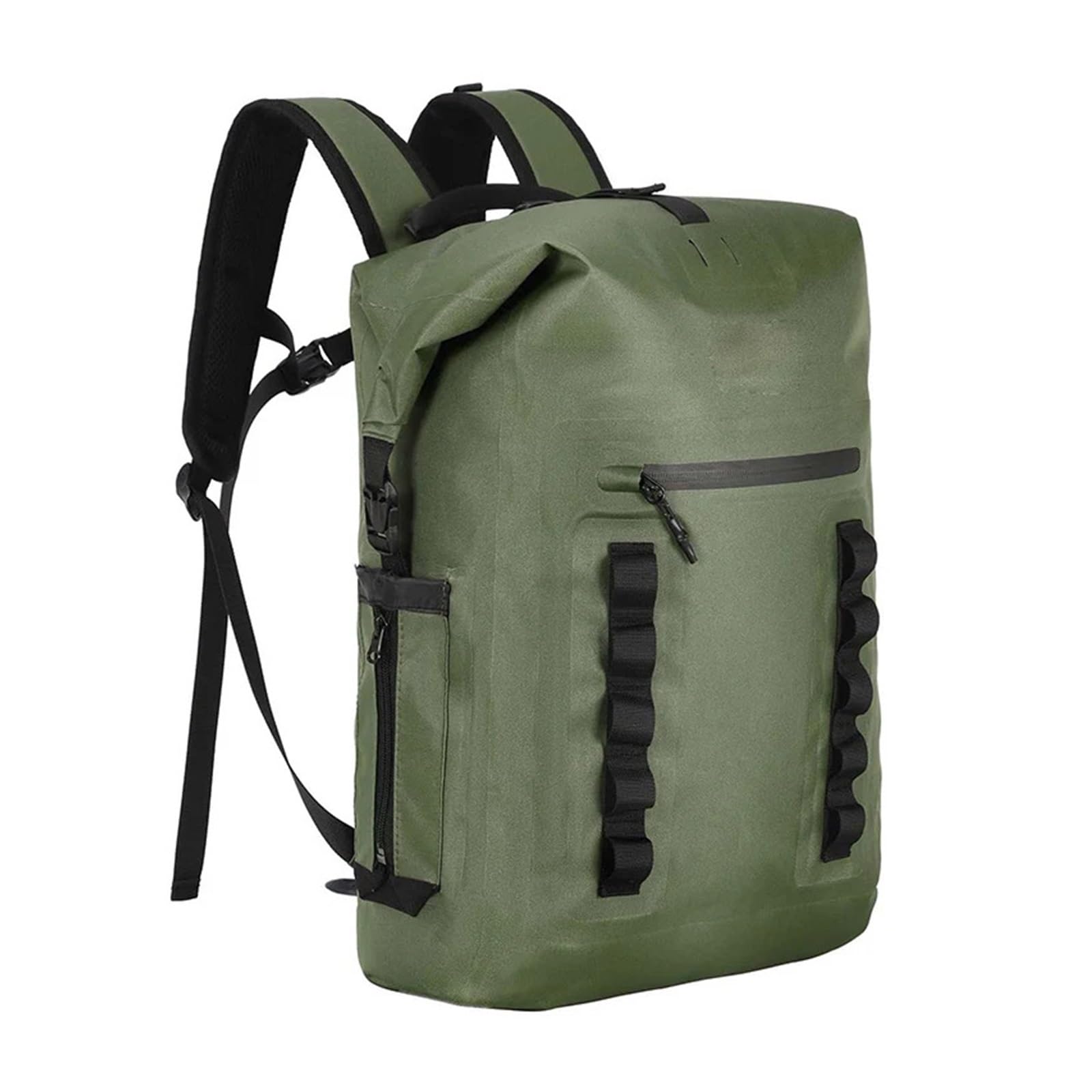 KLVN Zaino da nuoto impermeabile da 30 litri Borse da arrampicata Borsa da pesca in mare Fiume Trekking Drifting Canottaggio Escursionismo Kayak Dry Boat Bag Pack