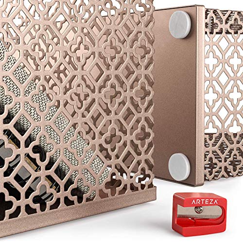 ARTEZA Set Accessori Organizer Scrivania Rosa Oro