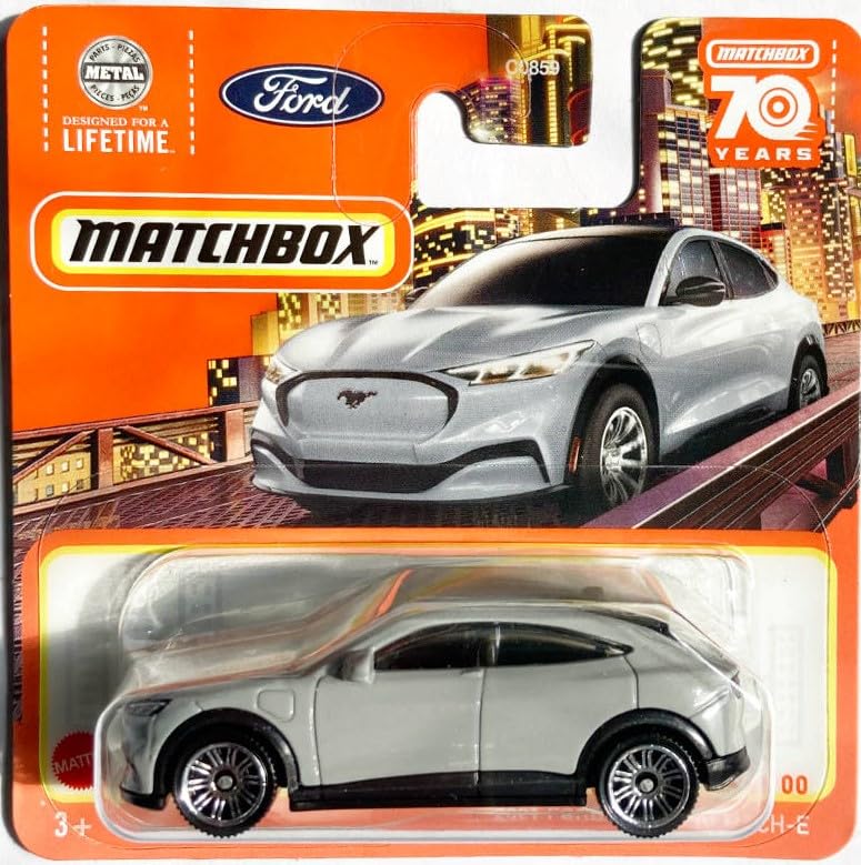 Matchbox 2023-2021 Ford Mustang Mach-E [Grey] Grey 44/100