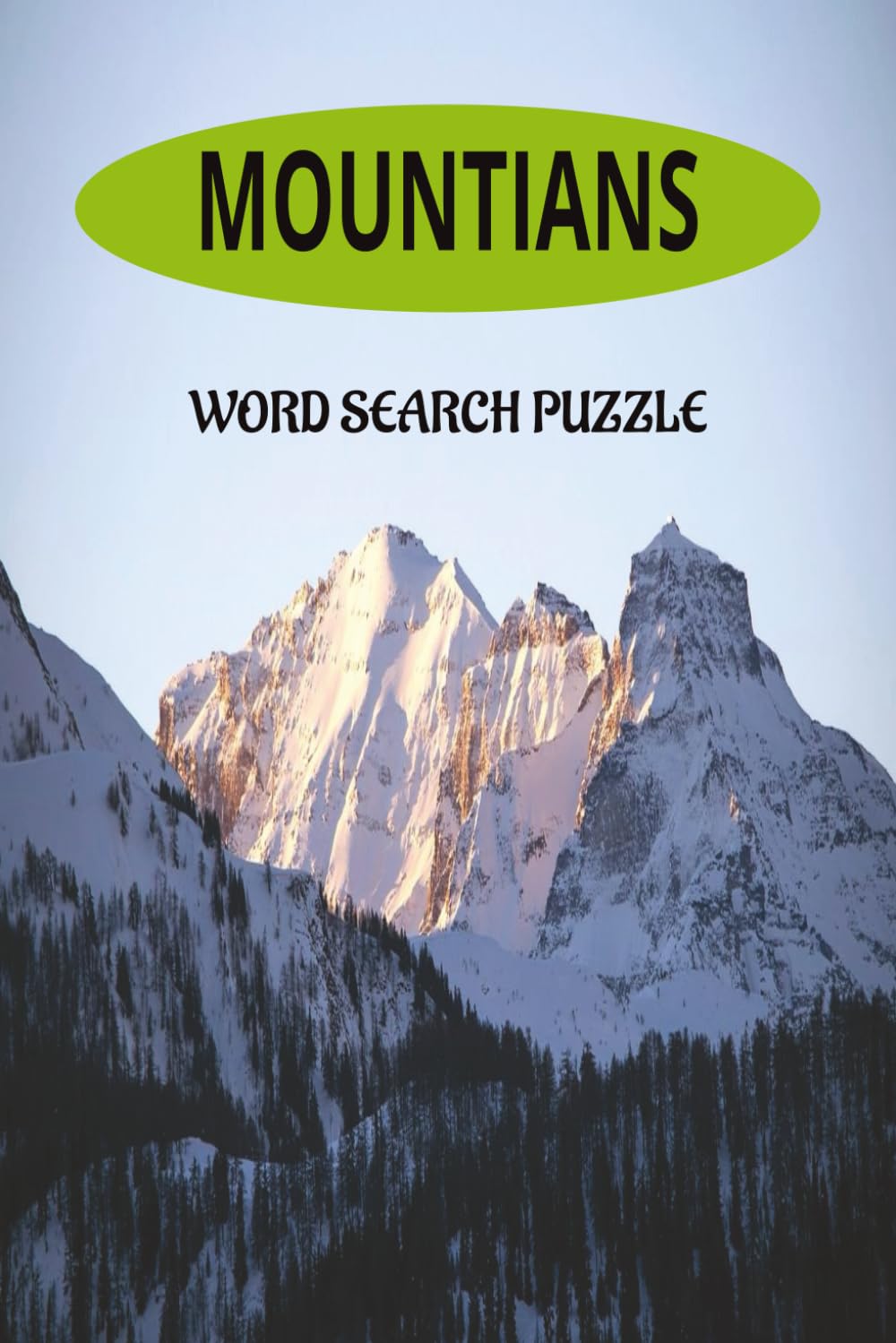 Mountains Word Search Puzzle: An exciting mountain word search puzzle book
