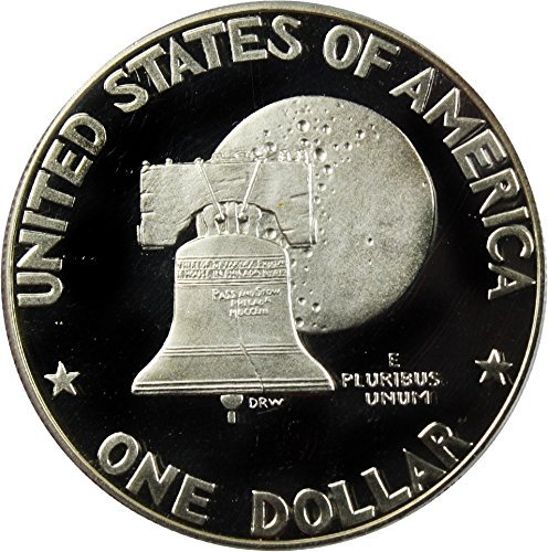 1976 S Eisenhower Proof 40% Silver Dollar Choice Uncirculated $1