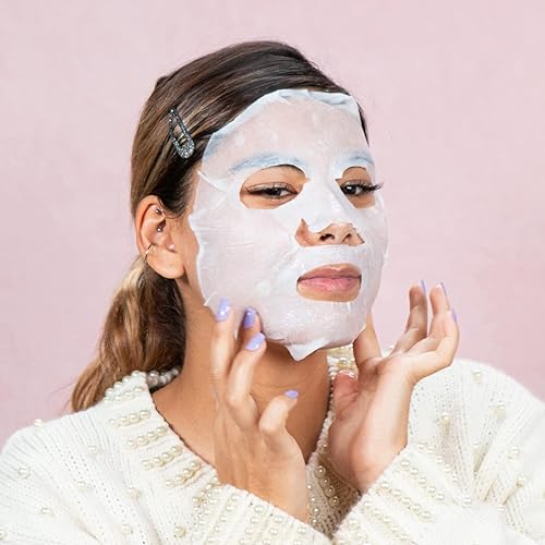 Miniatura 5 de FACETORY K Beauty Mascarilla para el cuidado de la piel, mascarilla desintoxicante de carbón diario  Mascarilla facial de carbón a base de plantas