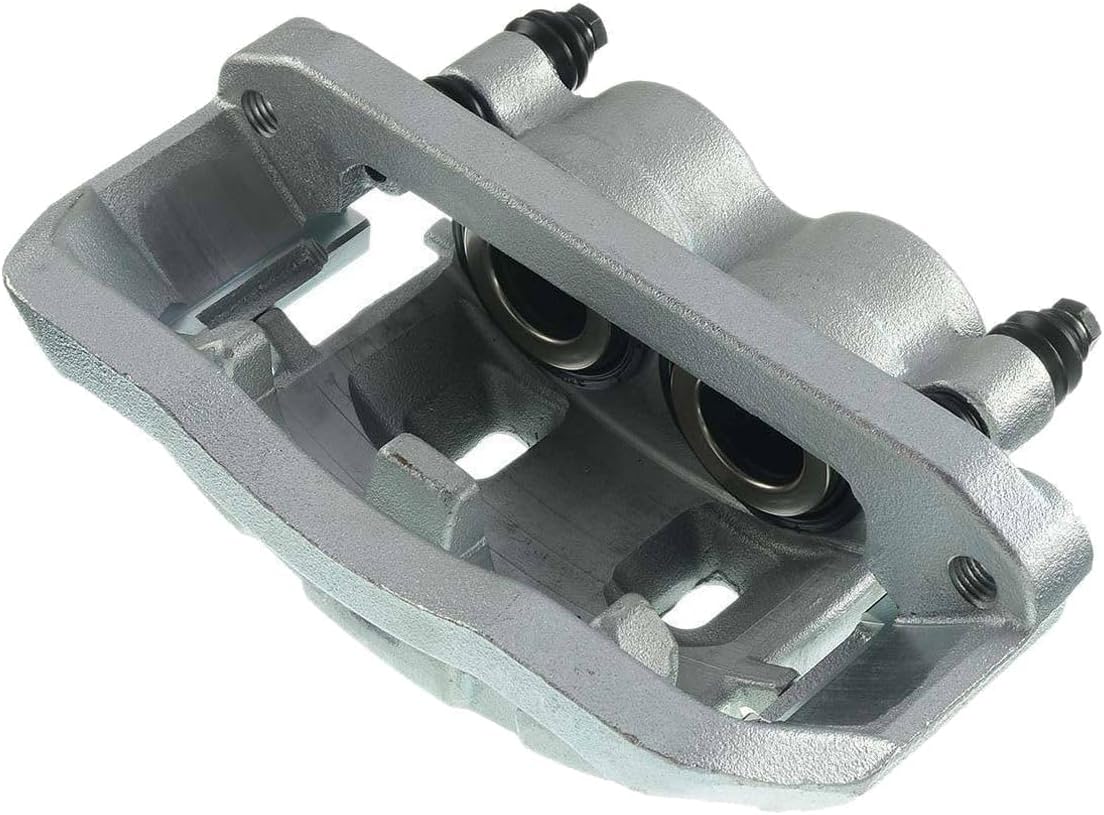 Heavy-Duty Brake Caliper for Ford E550/F450/F550 SuperDuty with 2-Piston Design & Bracket Kit (F81Z2B540AA Compatibility & Commercial Vehicle Certification)