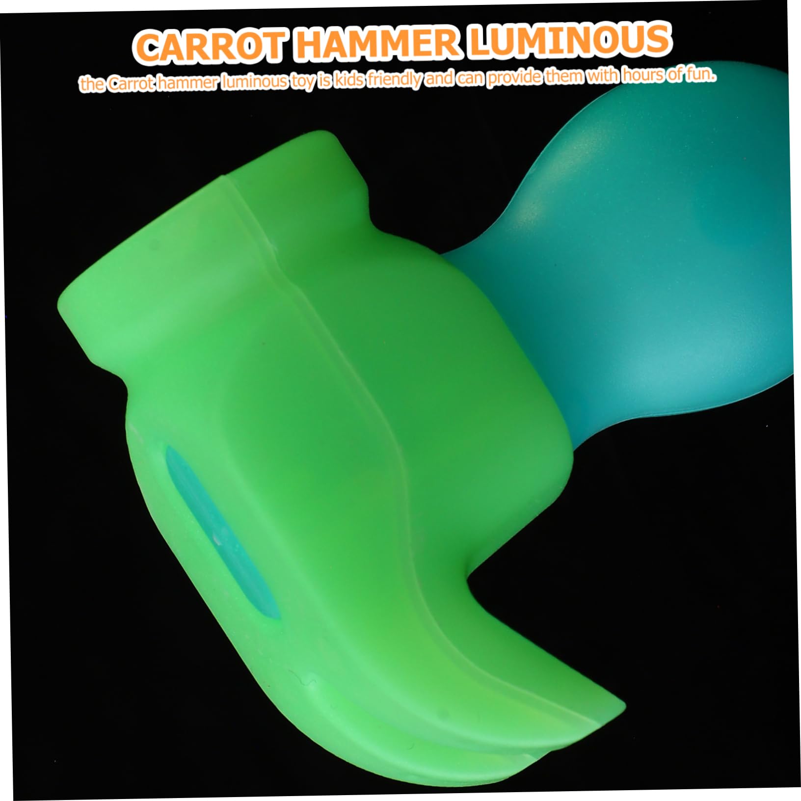 Hemoton Luminous Gravity Hammer Toy for Boys and Girls 20pcs Set Boys and Girls Toy Bright Colors Relief Tool