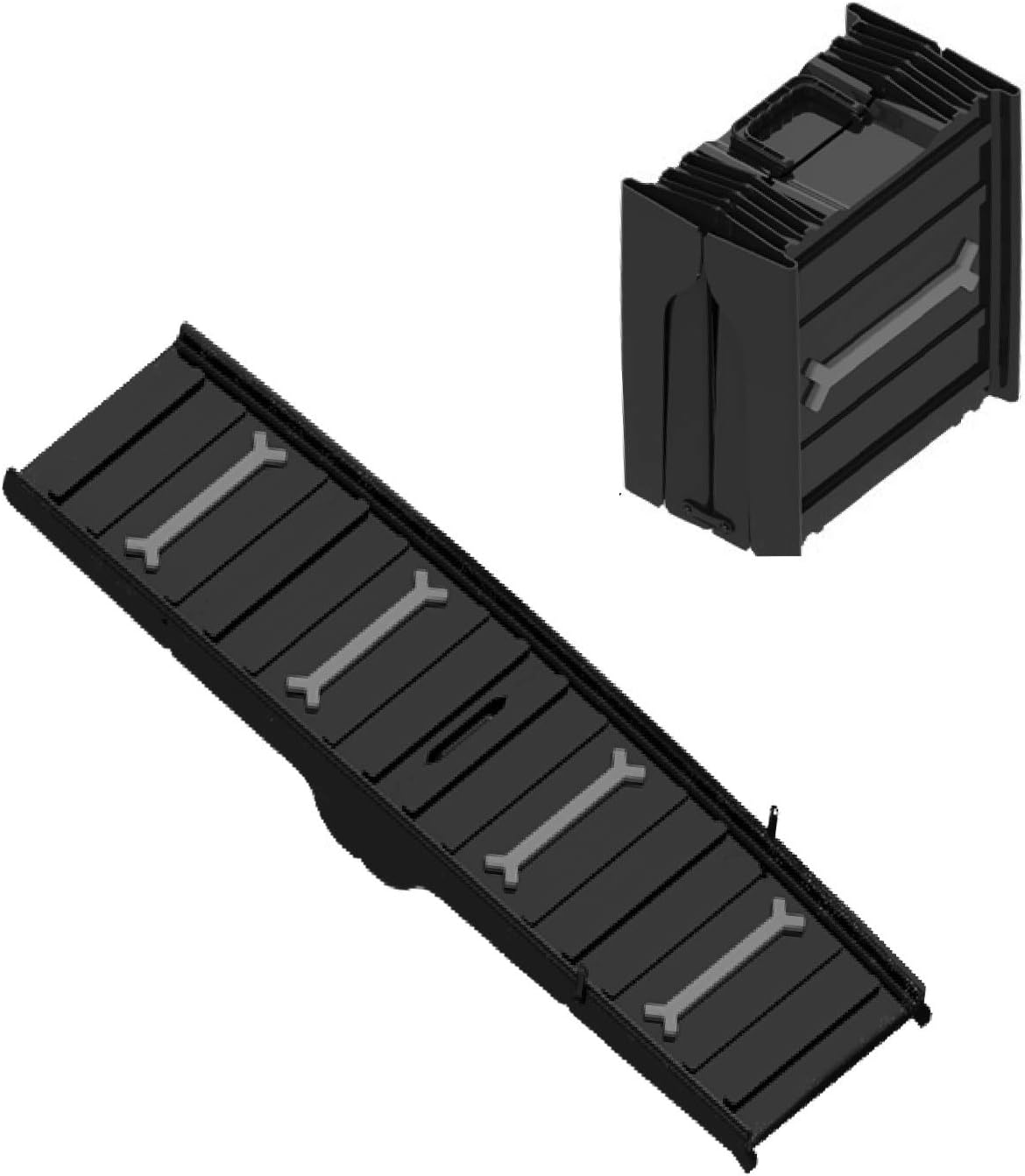 ALL FOR PAWS Dog ramps for Large Dogs SUV Portable Folding