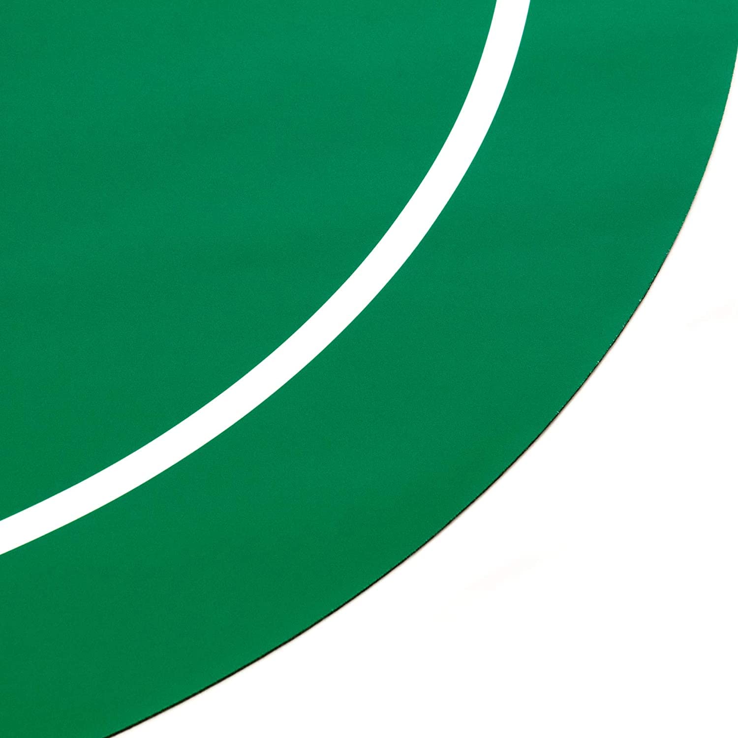 mata do gry w karty, Profesjonalna mata do pokera z torbą przenoszenia, filcowy układ kasyna na stole karty, gry w(Green,24inch)
