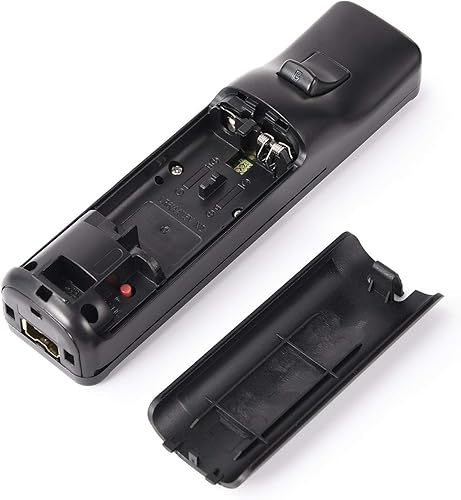 Miniatura 6 de Controlador 2 en 1 Wii Nunchuck Motion Plus, mando a distancia y controlador Nunchuk para consola Wii Wii U (control remoto + controlador Wii negro)