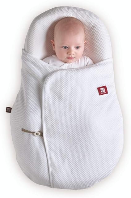 Red Castle Cocoonacover - Fleur de coton ® Lightweight 1.0 Tog - White Leaf