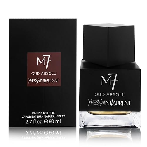 YSL M-7 Oud Absolu Eau de Toilette en espray para hombre, 2.7 onzas